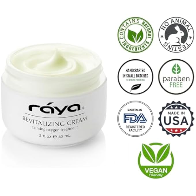 Raya REVITALIZING CREAM (307) | MOISTURIZING, REGENERATING, AND CALMING FACIAL DAY AND NIGHT CREAM FOR DRY AND IRRITATED SKIN | NOURISHES AND HELPS REDUCE FINE LINES AND WRINKLES - Image 4